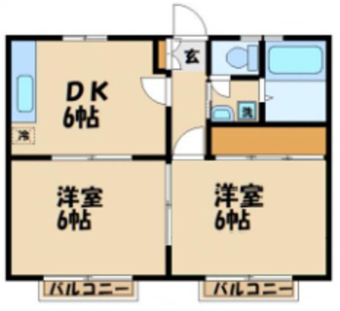 アプラムラピュタの物件間取画像